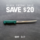 The Filleting Ghost Knife. Salvaged Ghost Net 22cm Filleting Knife