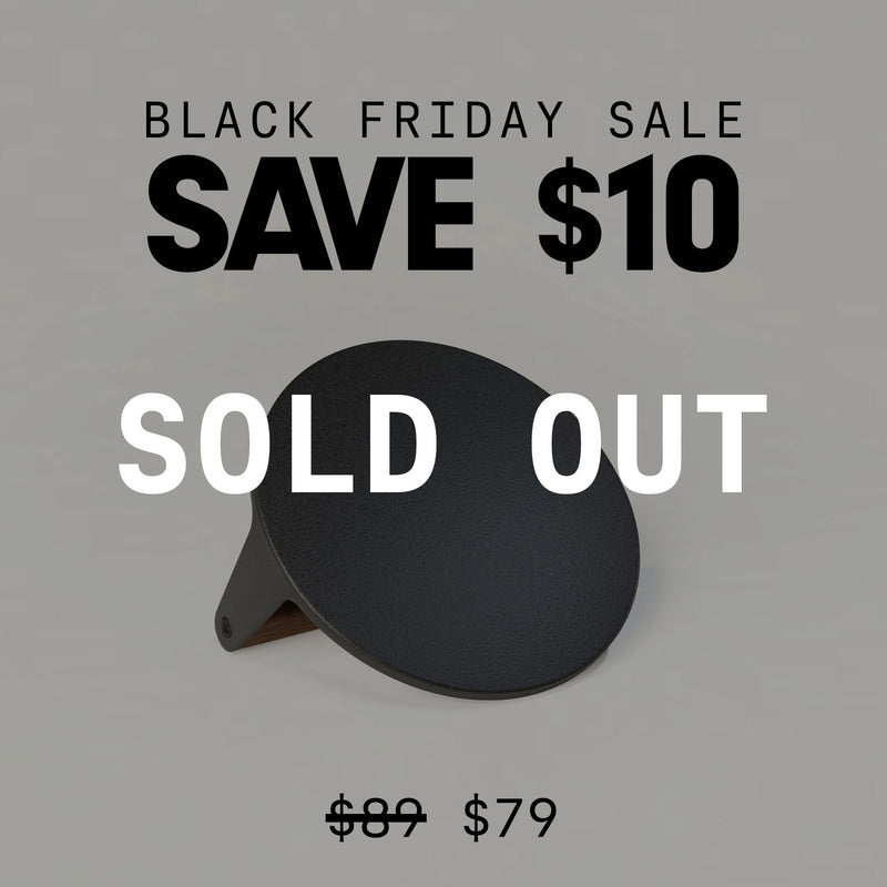 18cm Handcrafted Cast Iron Flat Press