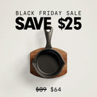 Ironclad Jr. 10cm Seasoned Cast Iron Pan - Single