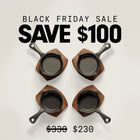 The Ironclad Jr. 10cm Seasoned Cast Iron Pan