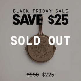 20cm Seasoned Cast Iron Lil Legacy Pan