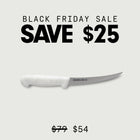 The Wool Boning Knife. Handcrafted 16cm Wool Fibre Boning Knife (LOW STOCK)