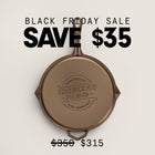 28cm Seasoned Cast Iron Legacy Pan