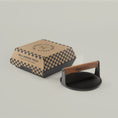 Load image into Gallery viewer, The Burger Press by Ironclad Co. Handcrafted 18cm Cast Iron Burger Smash
