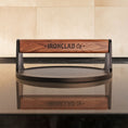 Load image into Gallery viewer, The Flat Press by Ironclad Co. Handcrafted 18cm Cast Iron Flat Press
