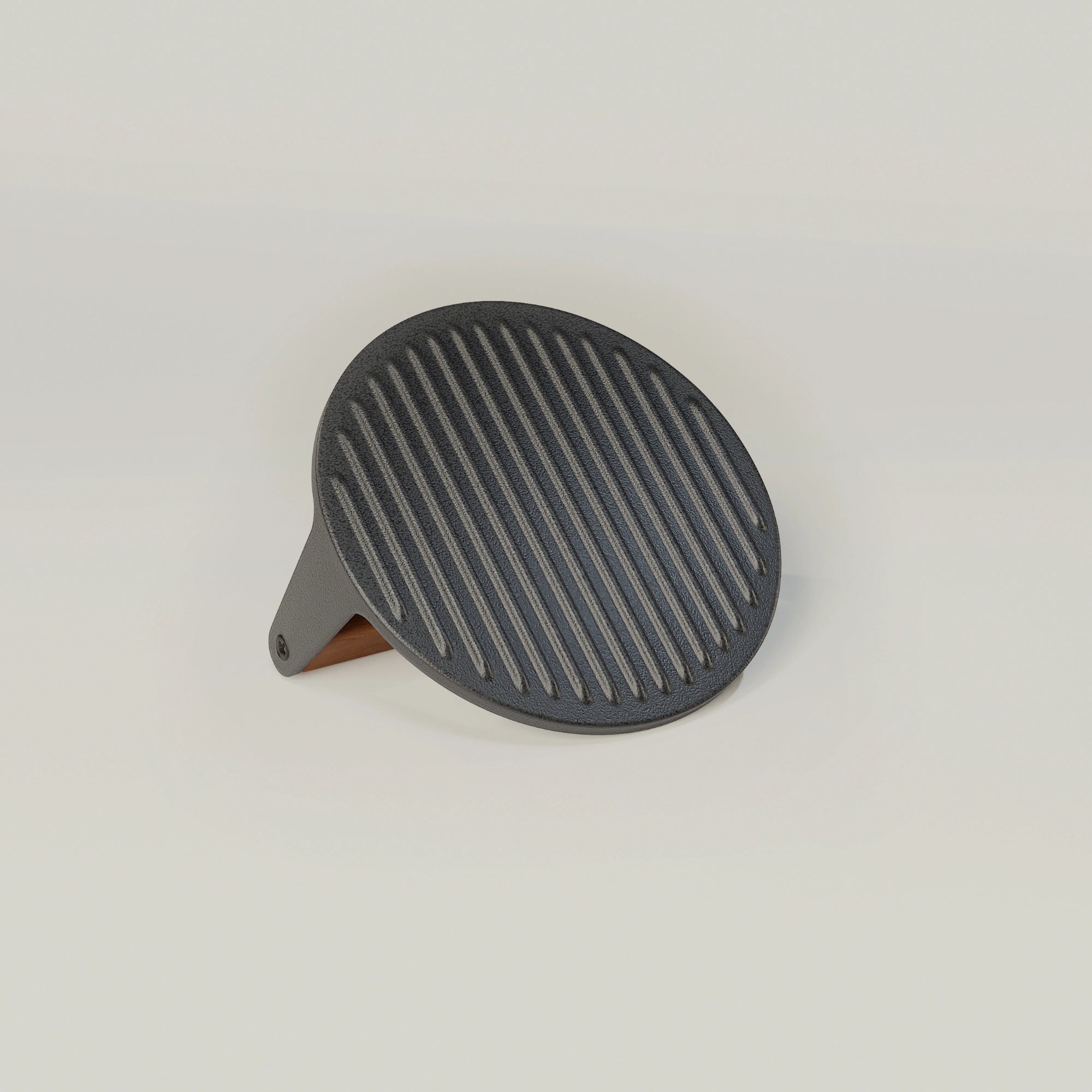 The Burger Press by Ironclad Co. Handcrafted 18cm Cast Iron Burger Smash