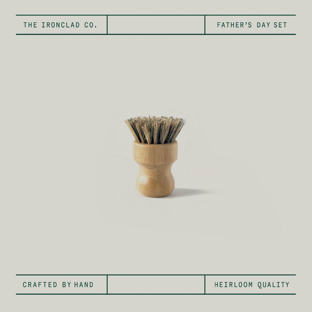 Father's Day Grande Grill with Seasoning Balm & Bamboo Pot Scrubbers