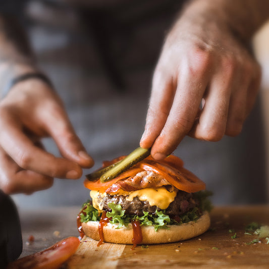 Father’s Day Burger Set by Ironclad Co. Handcrafted Legacy Pan & Burger Press