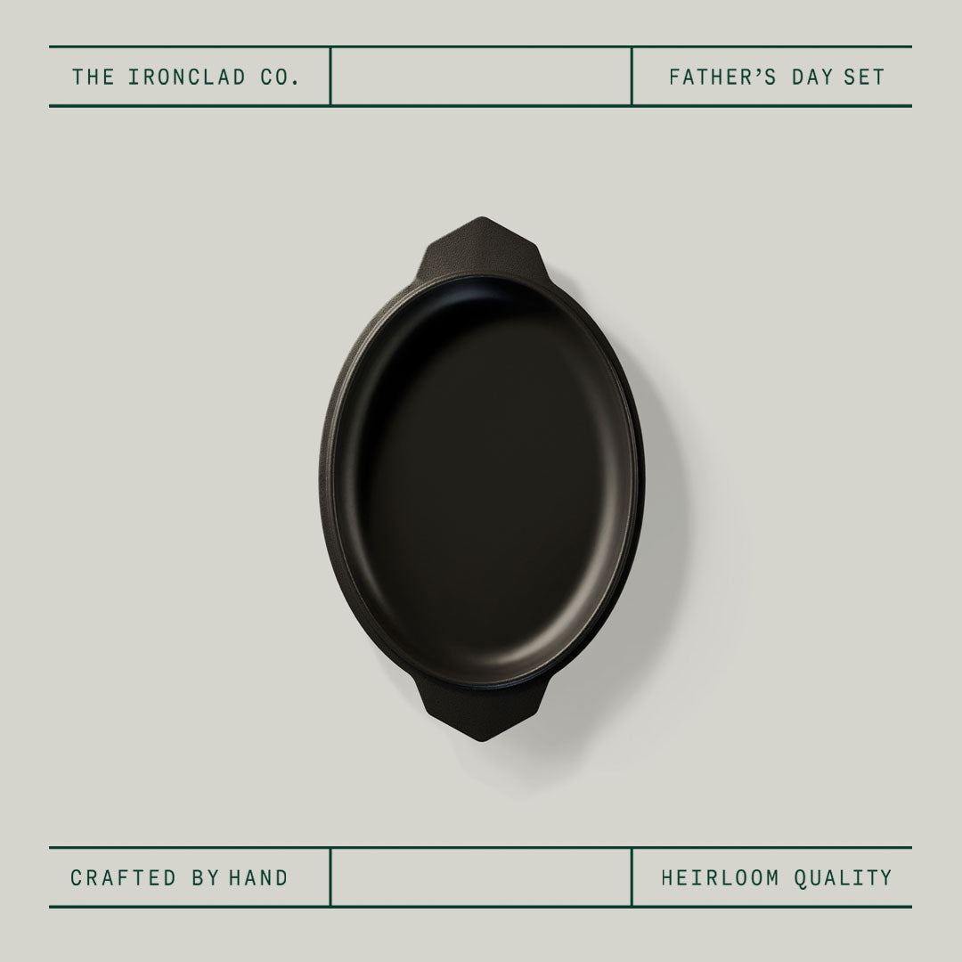 Father’s Day Camp Set by Ironclad Co. Handcrafted Dutch Oven & Ghost Knife