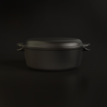 Load image into Gallery viewer, Ironclad Old Dutch: 4.5L Double Dutch Oven
