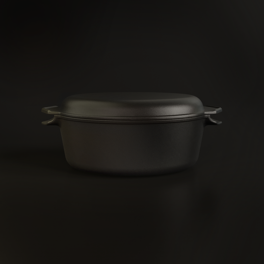 Ironclad Old Dutch: 4.5L Double Dutch Oven