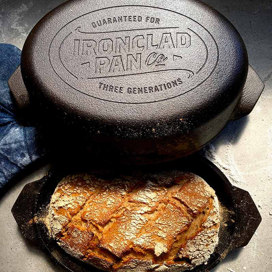 Ironclad Old Dutch: 4.5L Double Dutch Oven