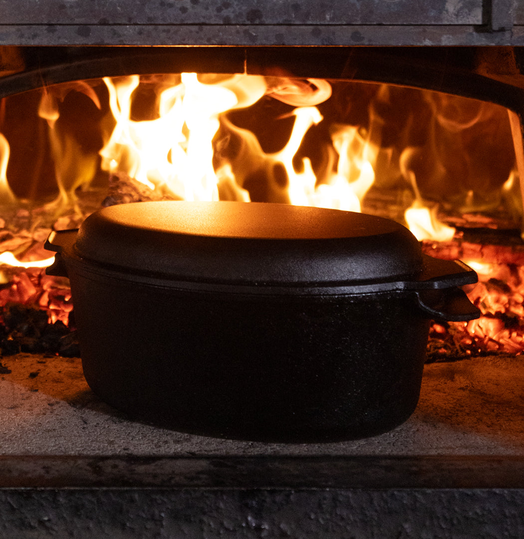 Ironclad Old Dutch: 4.5L Double Dutch Oven