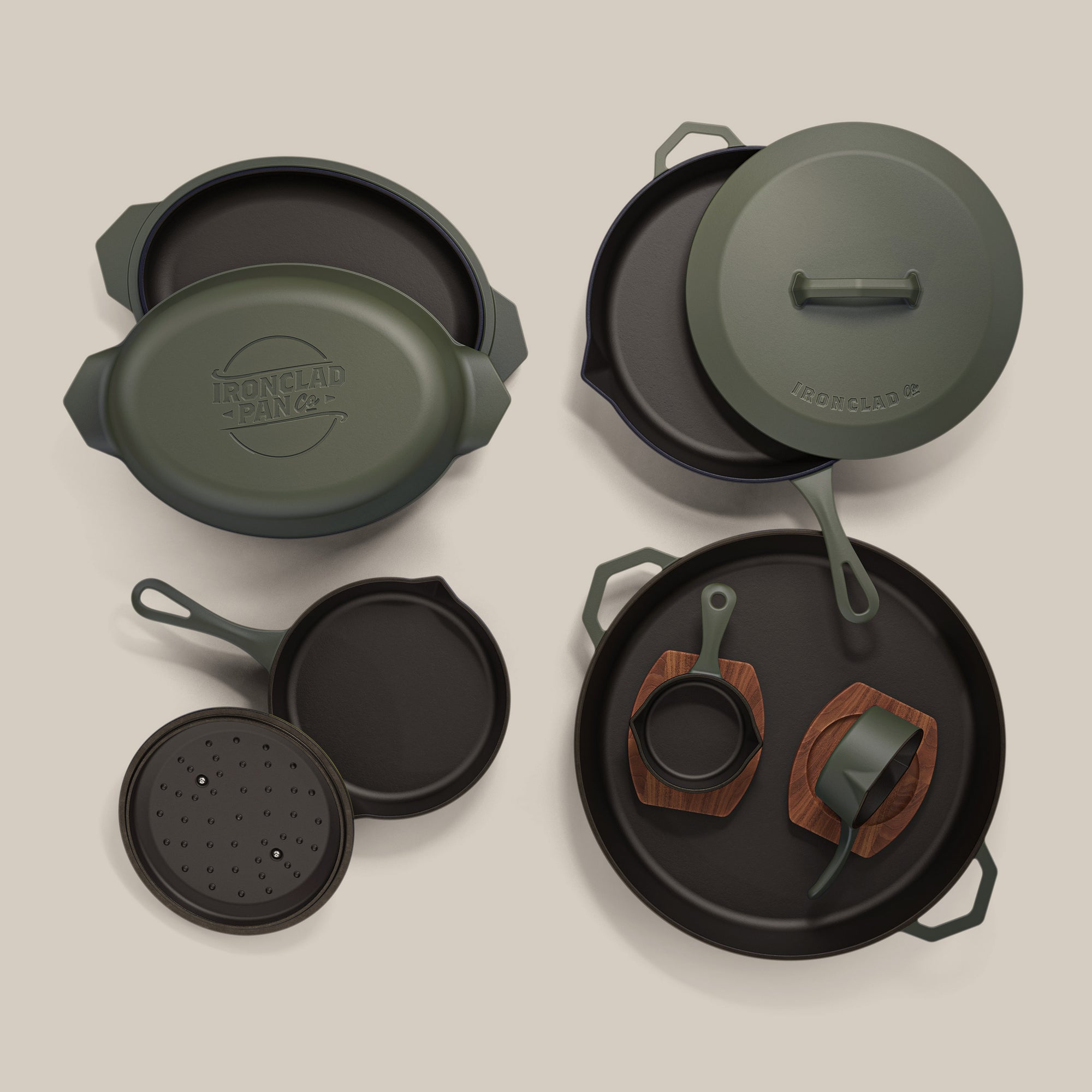 The Entertainer's Bundle in Olive Leaf