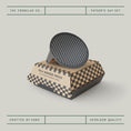 Load image into Gallery viewer, Father's Day Burger Press by Ironclad Co. Handcrafted 18cm Cast Iron Burger Smash
