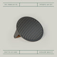 Load image into Gallery viewer, Father's Day Burger Press by Ironclad Co. Handcrafted 18cm Cast Iron Burger Smash
