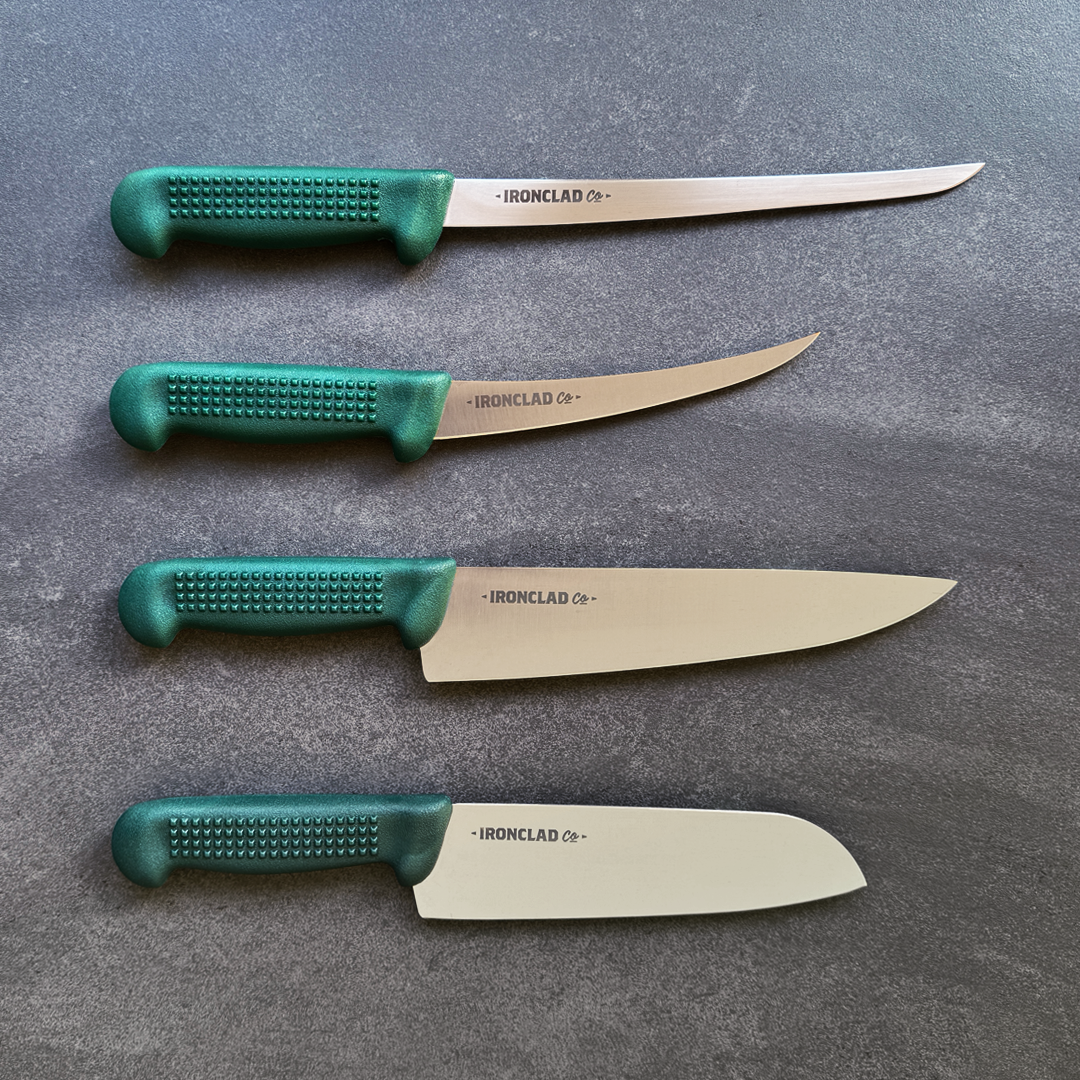 The Ghost Knife Set by Ironclad Co. Premium Ghost Knives Complete Set