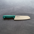 Load image into Gallery viewer, The Santoku Ghost Knife by Ironclad Co. Salvaged Ghost Net 18cm Santoku Knife
