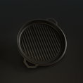 Load image into Gallery viewer, Ironclad Grande Grill: 36cm Cast Iron Grill
