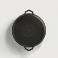 Load image into Gallery viewer, The Lil Grande Bundle by Ironclad Co. Handcrafted 36cm/20cm Cast Iron Pan Set
