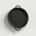 Load image into Gallery viewer, The Lil Grande Bundle by Ironclad Co. Handcrafted 36cm/20cm Cast Iron Pan Set
