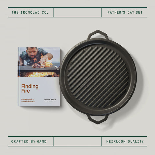 Father's Day Grande Grill & Finding Fire Book by Lennox Hastie