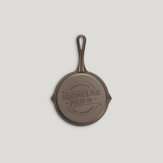 20cm Lil Legacy Pan by Ironclad Co., Handmade Cast Iron Skillet