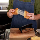 18cm Handcrafted Cast Iron Smash Burger Press