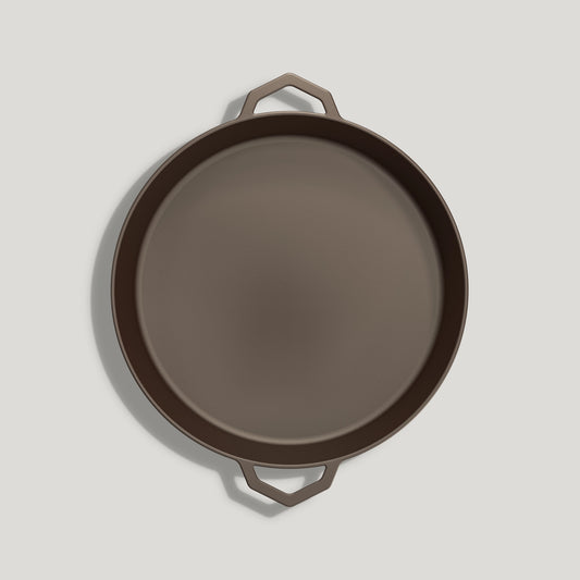 36cm Grande Legacy Pan by Ironclad Co., Handmade Cast Iron Skillet