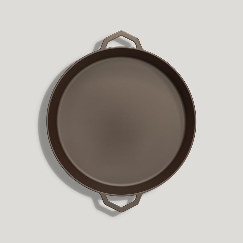 36cm Seasoned Cast Iron Grande Legacy Pan