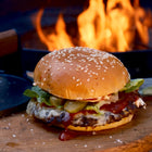 18cm Handcrafted Cast Iron Smash Burger Press