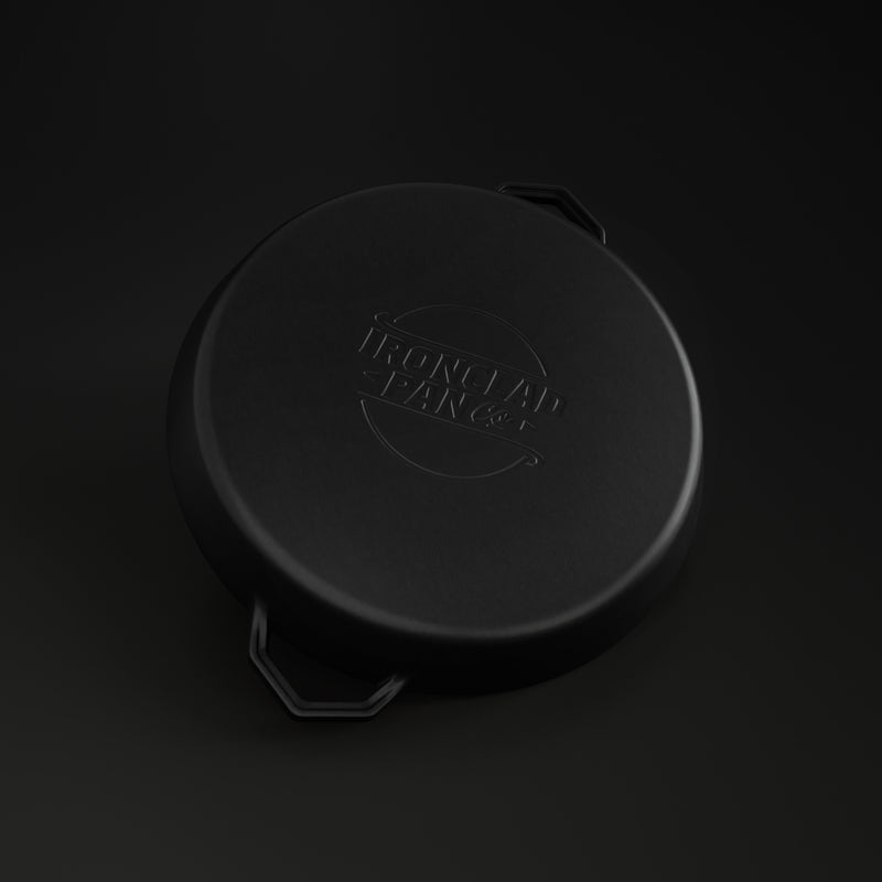 36cm Antique Black Satin Enamel Grande Legacy Pan