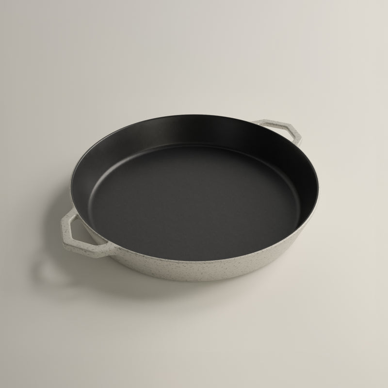 36cm Salt Stone Satin Enamel Grande Legacy Pan