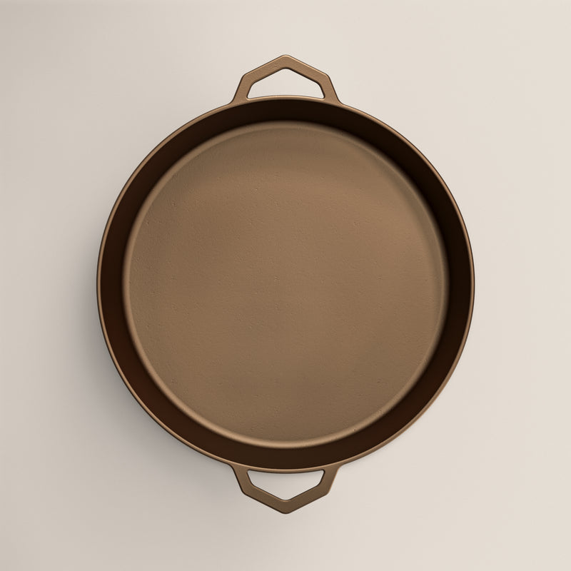 36cm Seasoned Cast Iron Grande Legacy Pan