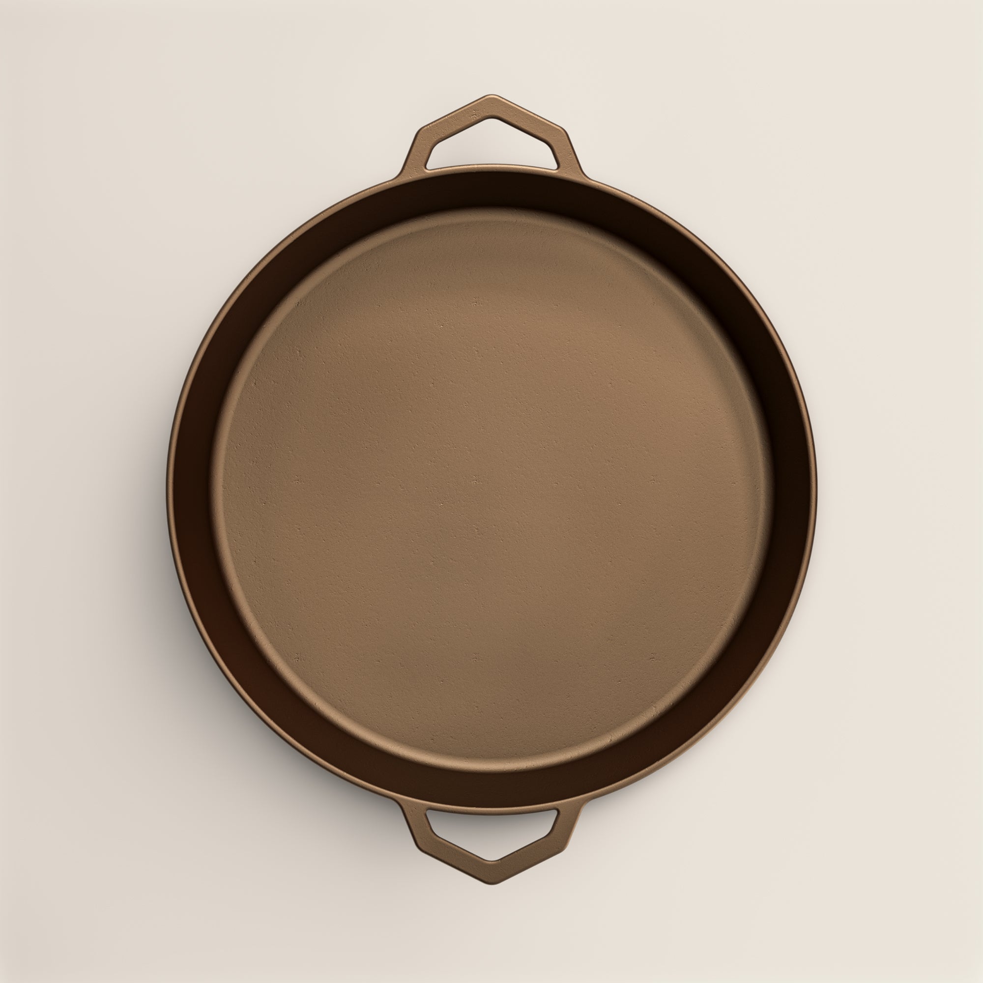 36cm Seasoned Cast Iron Grande Legacy Pan & Serving Lid