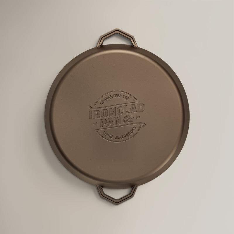 36cm Seasoned Cast Iron Grande Legacy Pan