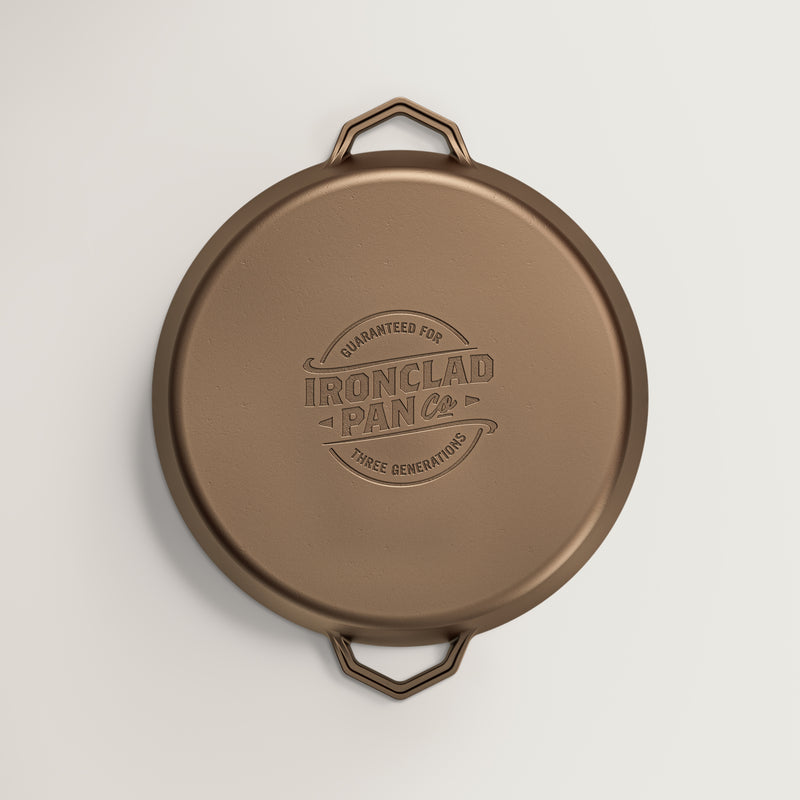 36cm Seasoned Cast Iron Grande Legacy Pan