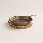 28cm Seasoned Cast Iron Legacy Pan & Serving Lid
