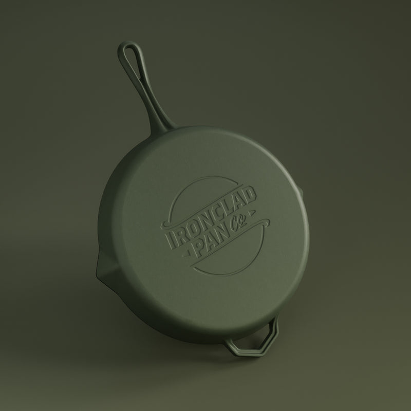 28cm Olive Leaf Satin Enamel Legacy Pan