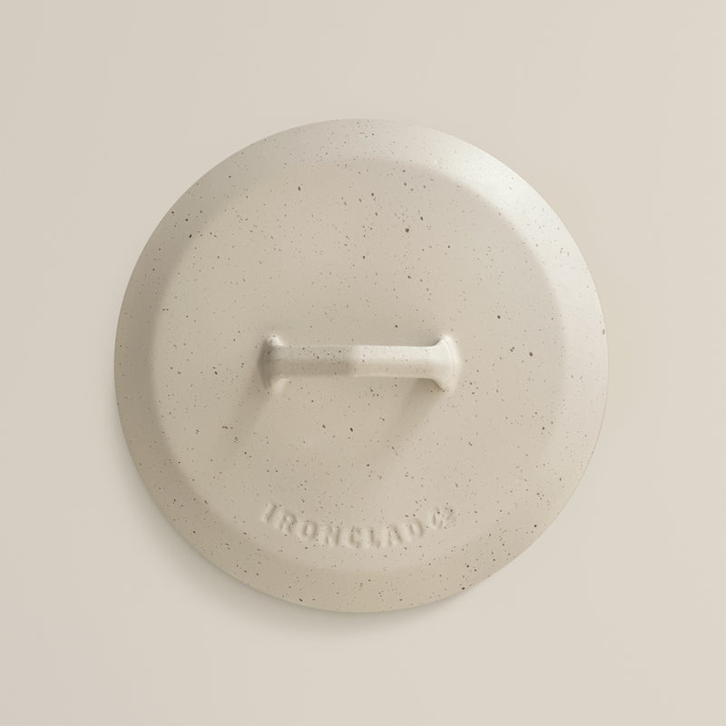 28cm Salt Stone Satin Enamel Legacy Lid