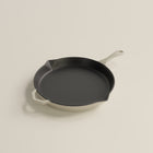 28cm Salt Stone Satin Enamel Legacy Pan & Serving Lid