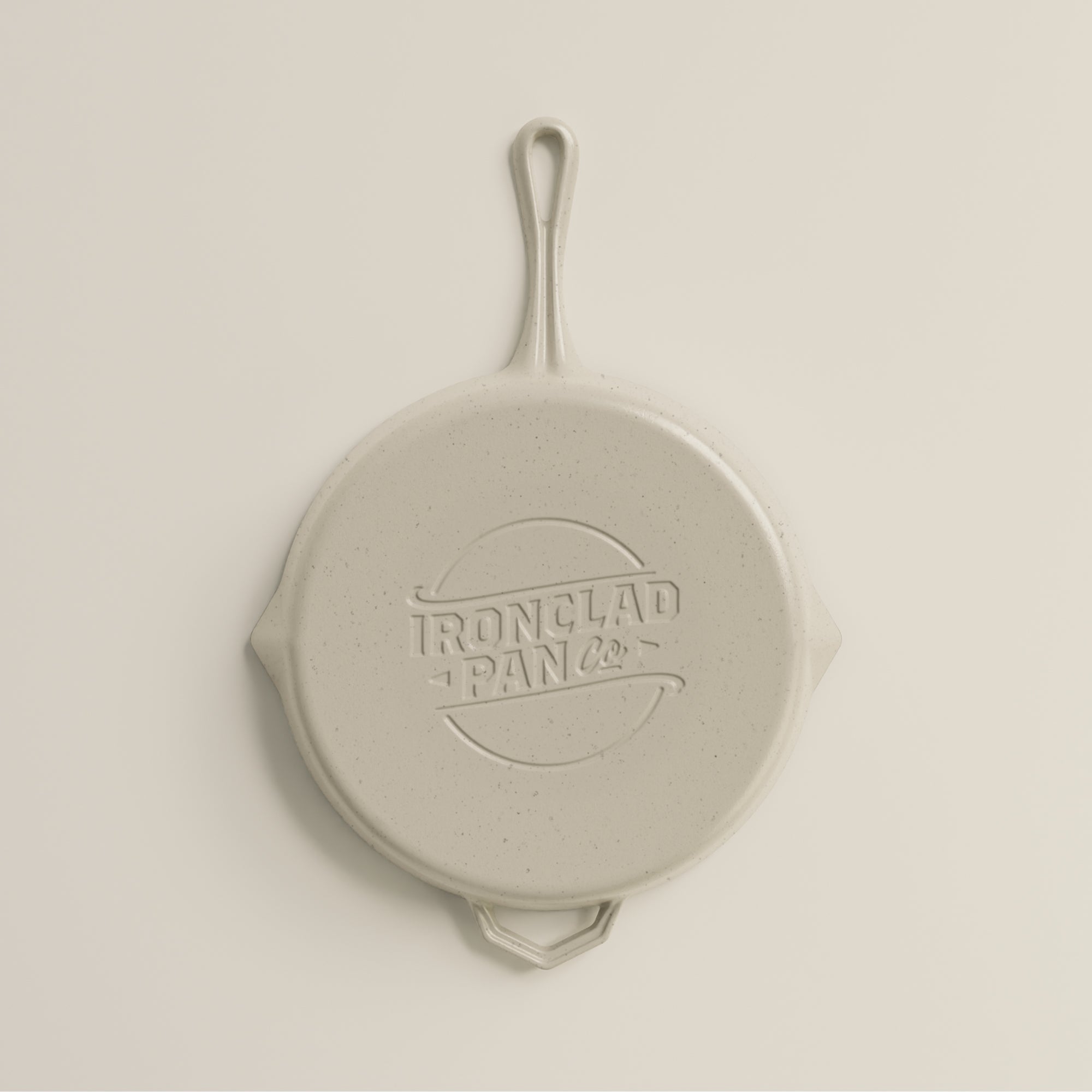 28cm Salt Stone Satin Enamel Legacy Pan & Lid