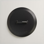 28cm Antique Black Satin Enamel Legacy Lid