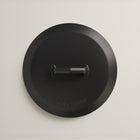 28cm Antique Black Satin Enamel Legacy Pan & Lid