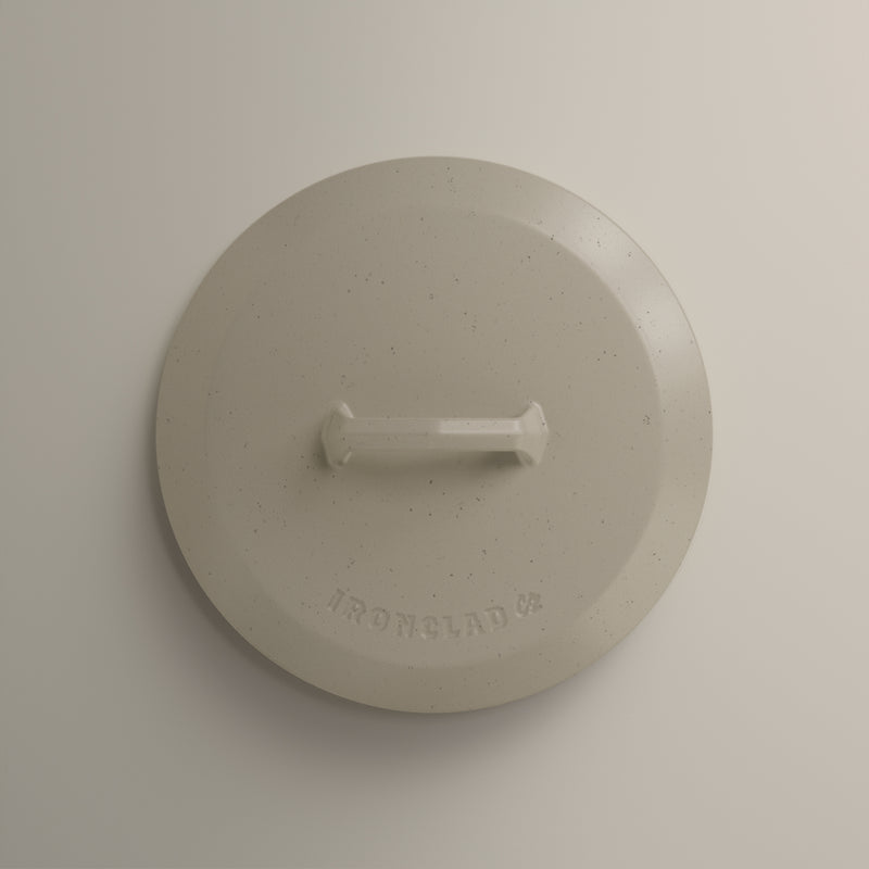 28cm Salt Stone Satin Enamel Legacy Lid