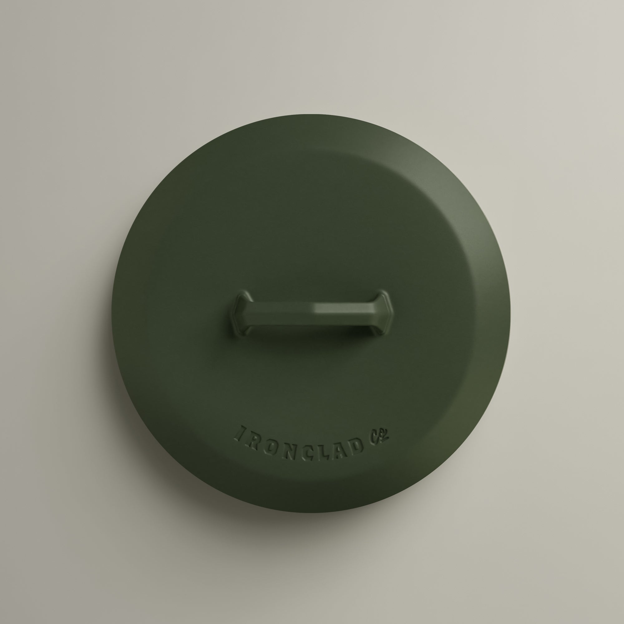 28cm Olive Leaf Satin Enamel Legacy Lid