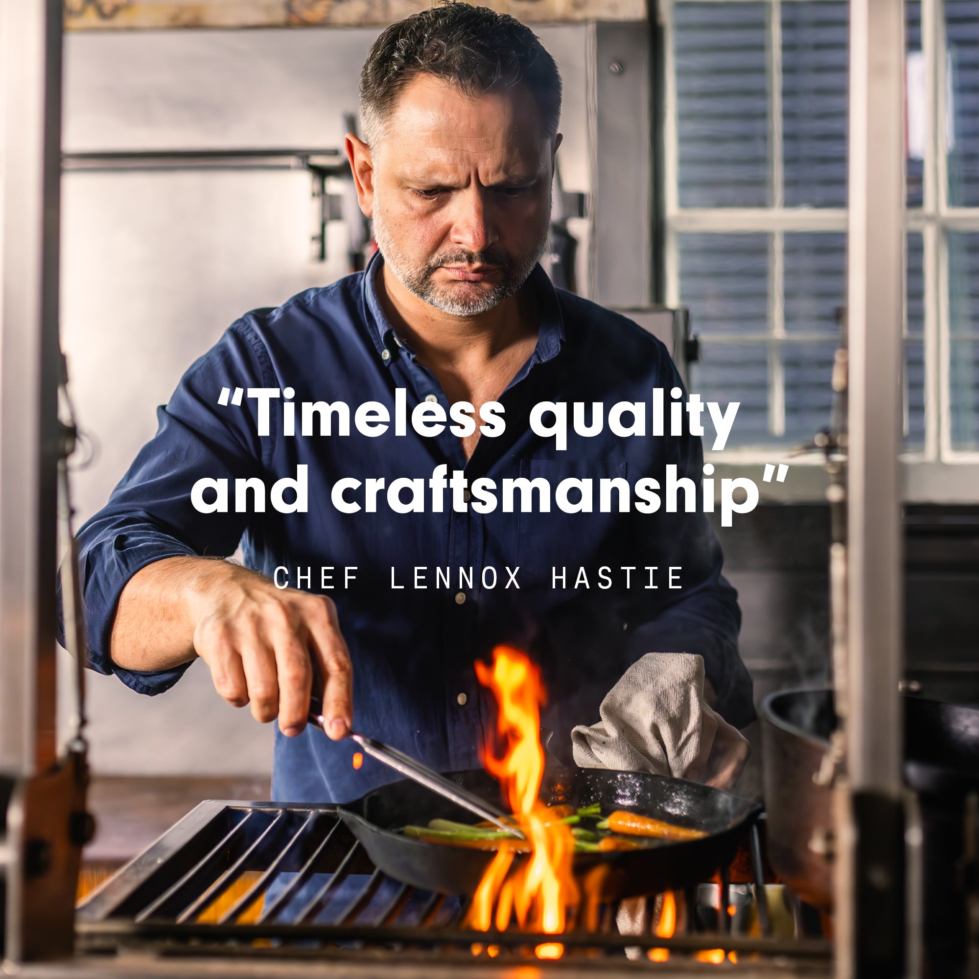 28cm Seasoned Cast Iron Legacy Pan