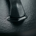 20cm Antique Black Satin Enamel Lil Legacy Lid