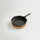 20cm Antique Black Satin Enamel Lil Legacy Pan & Serving Lid