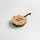 Satin Enamel Cast Iron Pan & Serving Lid